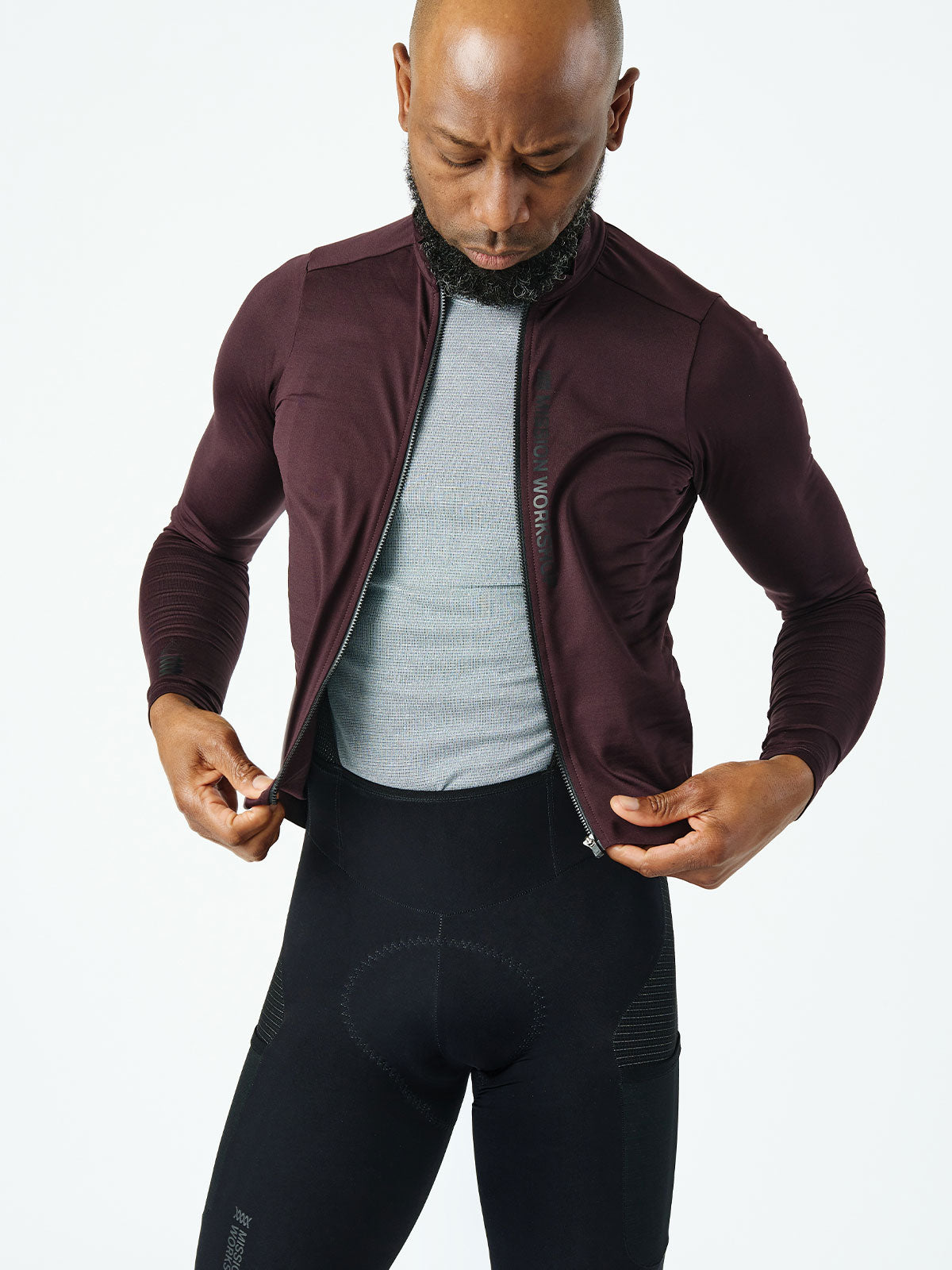 Mission Pro Jersey : LS Men's by Mission Workshop - Weatherproof Bags & Technical Apparel - San Francisco & Los Angeles - Built to endure - Guaranteed forever