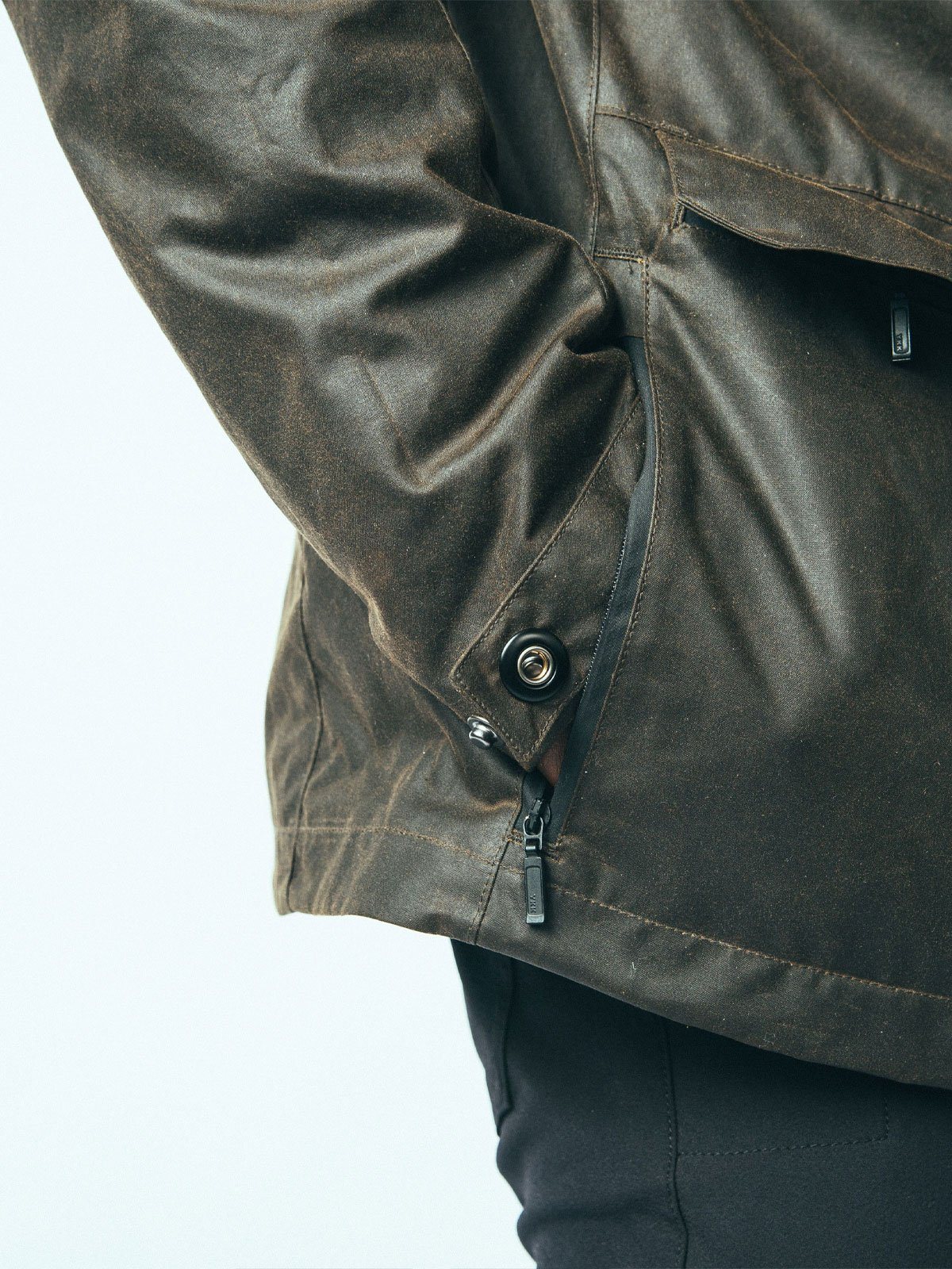 Eiger Waxed Canvas Jacket by Mission Workshop - Weatherproof Bags & Technical Apparel - San Francisco & Los Angeles - Built to endure - Guaranteed forever