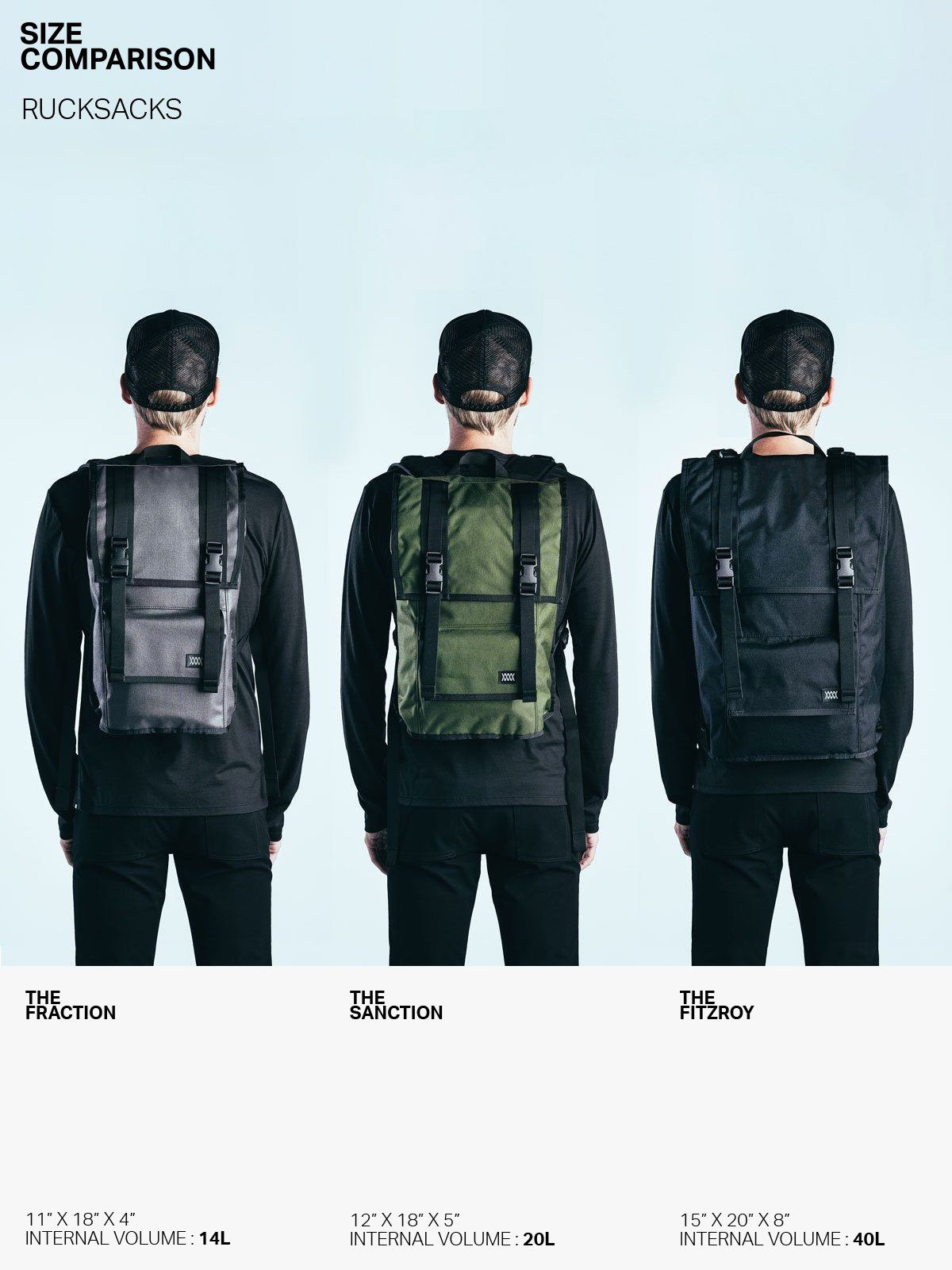 Fitzroy : AP by Mission Workshop - Weatherproof Bags & Technical Apparel - San Francisco & Los Angeles - Built to endure - Guaranteed forever