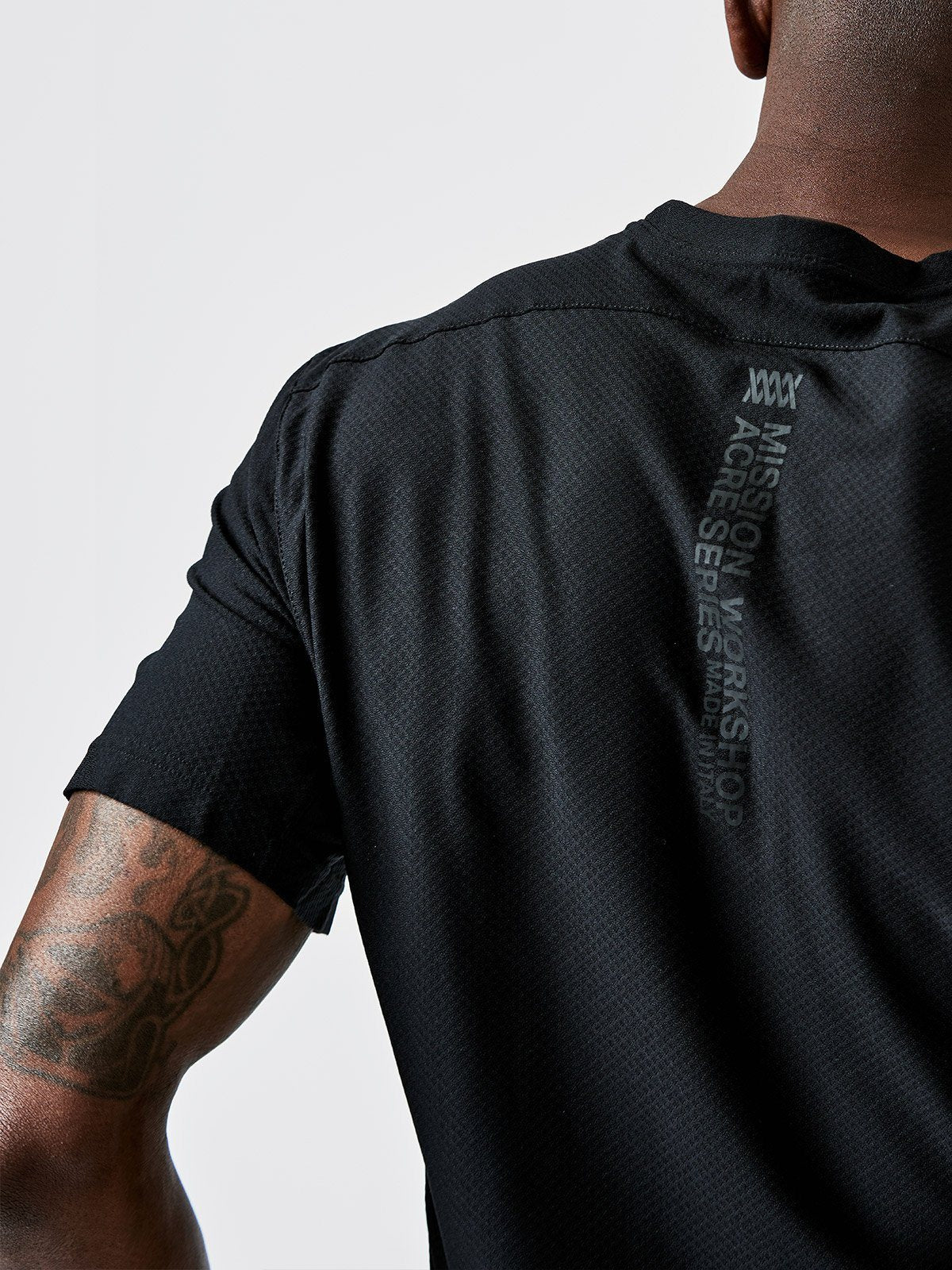 Mission Pro Tech Tee Men's by Mission Workshop - Weatherproof Bags & Technical Apparel - San Francisco & Los Angeles - Built to endure - Guaranteed forever